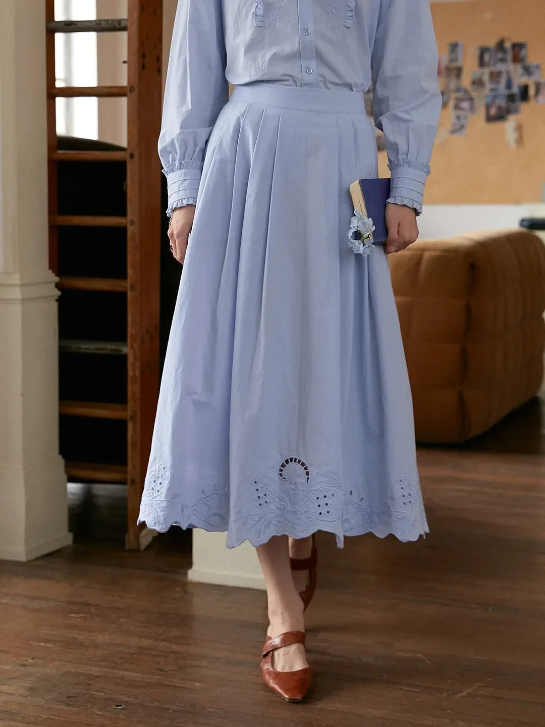 Kassidy Hollow 100% Cotton Skirt