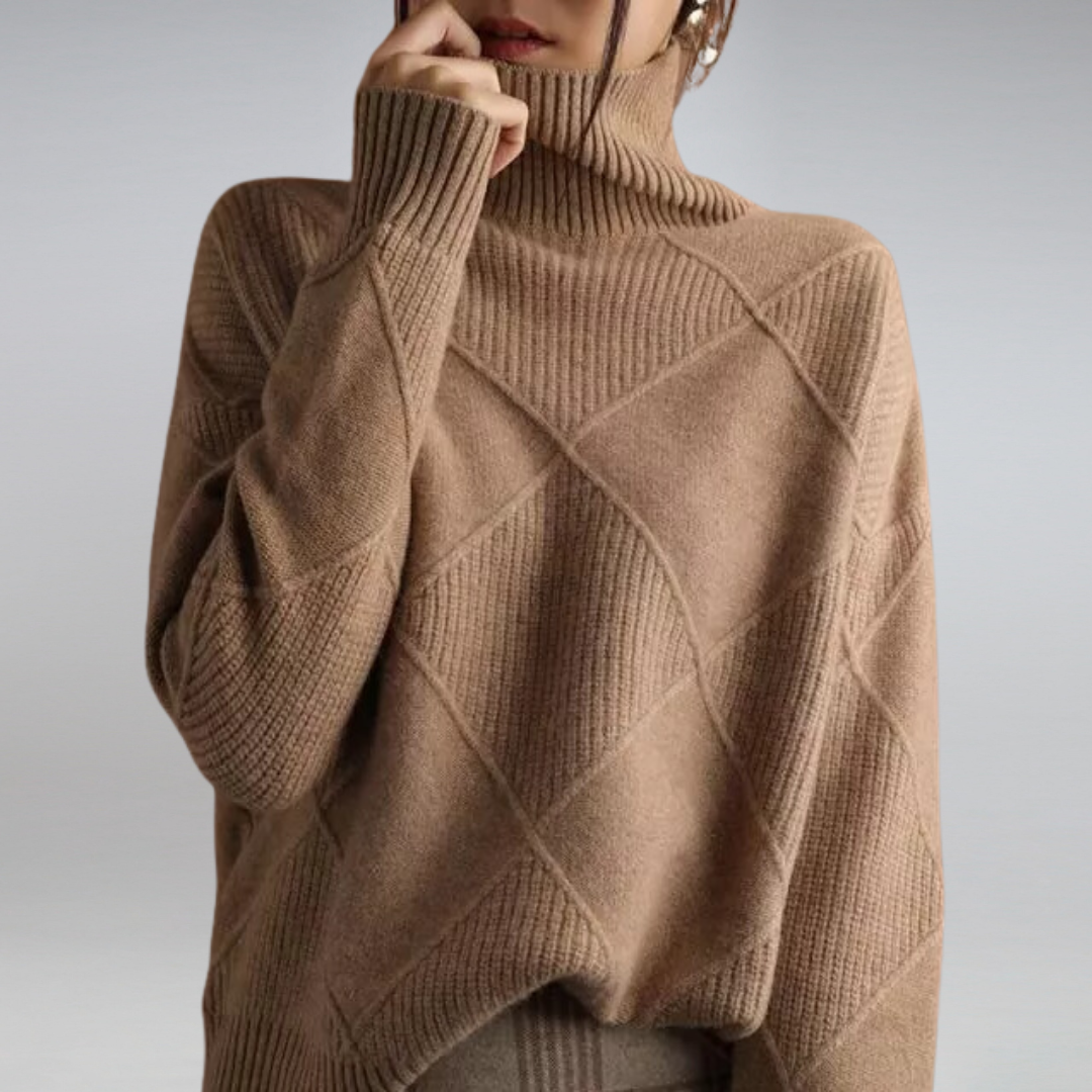 Isabelle's™ | Winter Turtleneck Knit Sweater