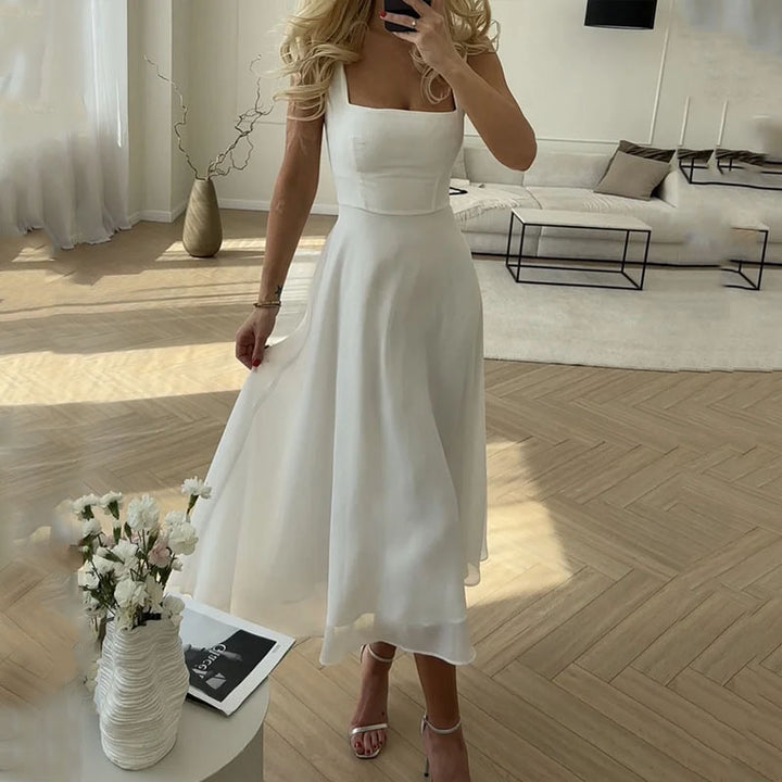 Isabelle's™ | Wedding Guest Square Midi Dress