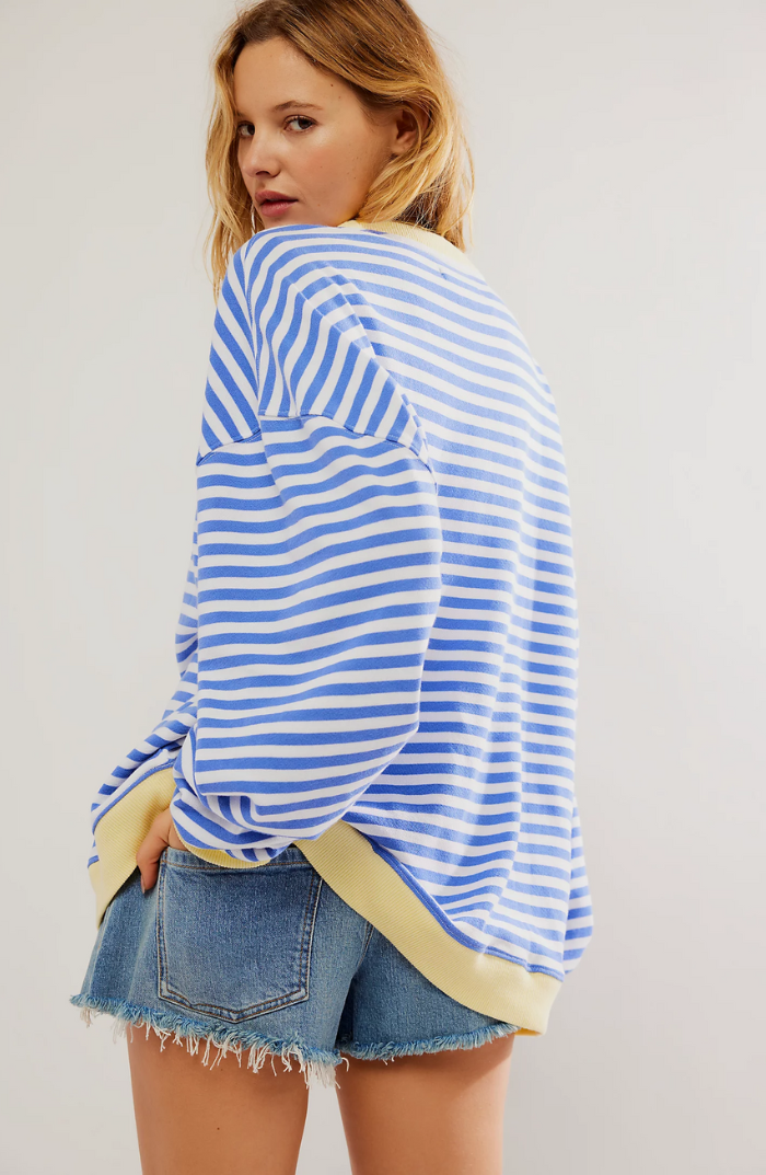 Isabelle's™ | Spring Striped Crewneck Sweater