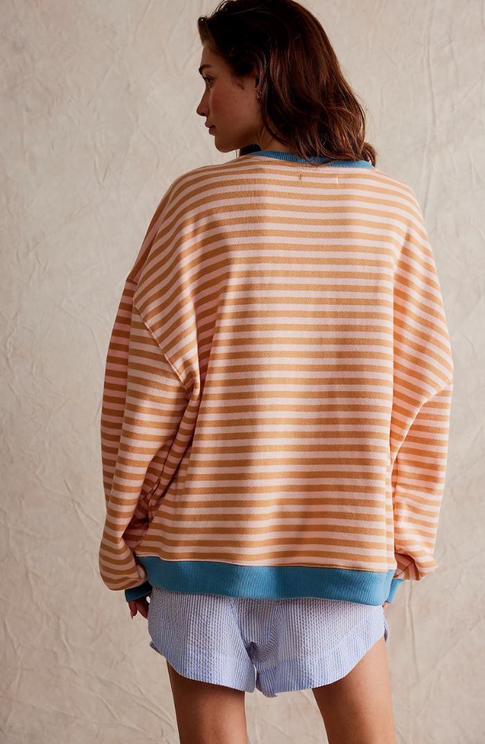 Isabelle's™ | Spring Striped Crewneck Sweater