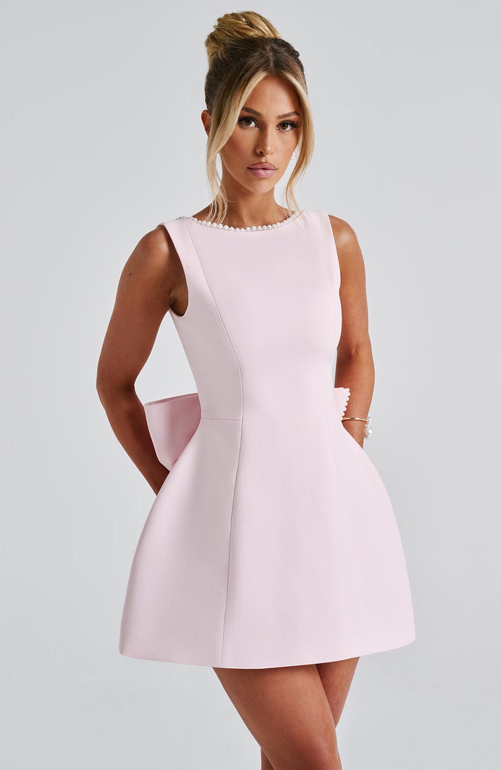 Isabelle's™ | Wedding Guest Structured Mini Dress