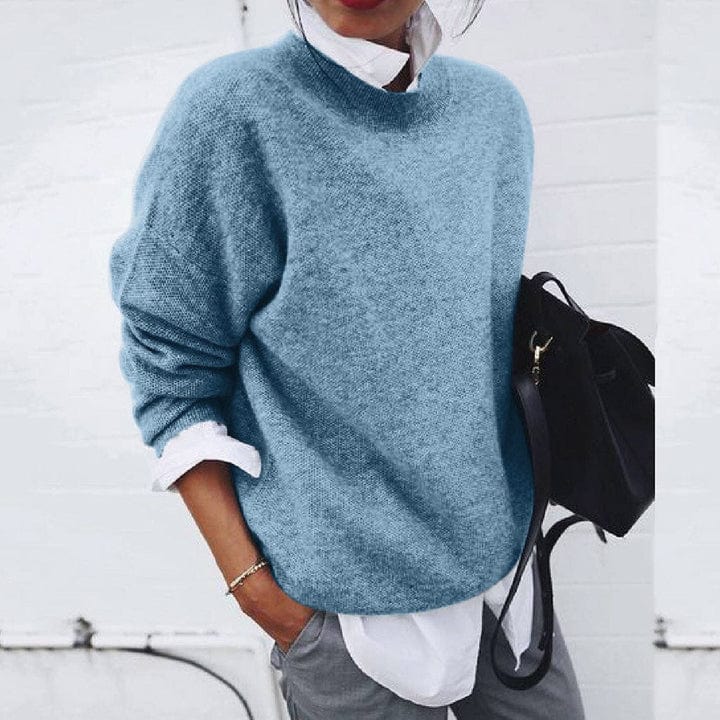Isabelle's™ | Soft Round Neck Pullover Sweater