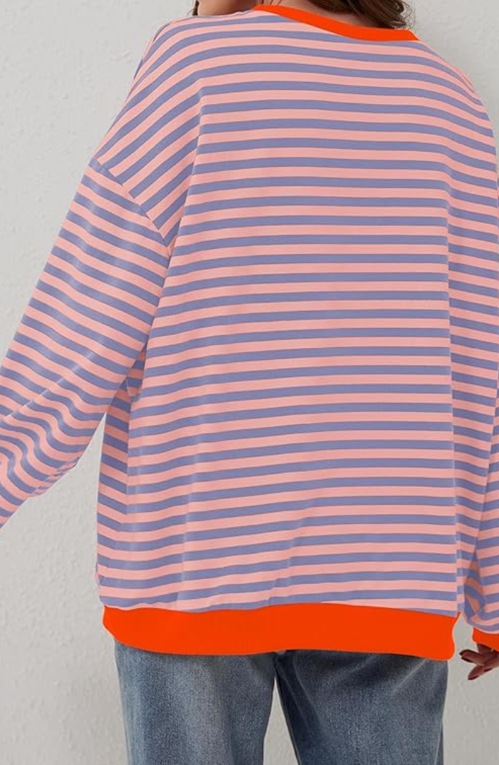 Isabelle's™ | Spring Striped Crewneck Sweater