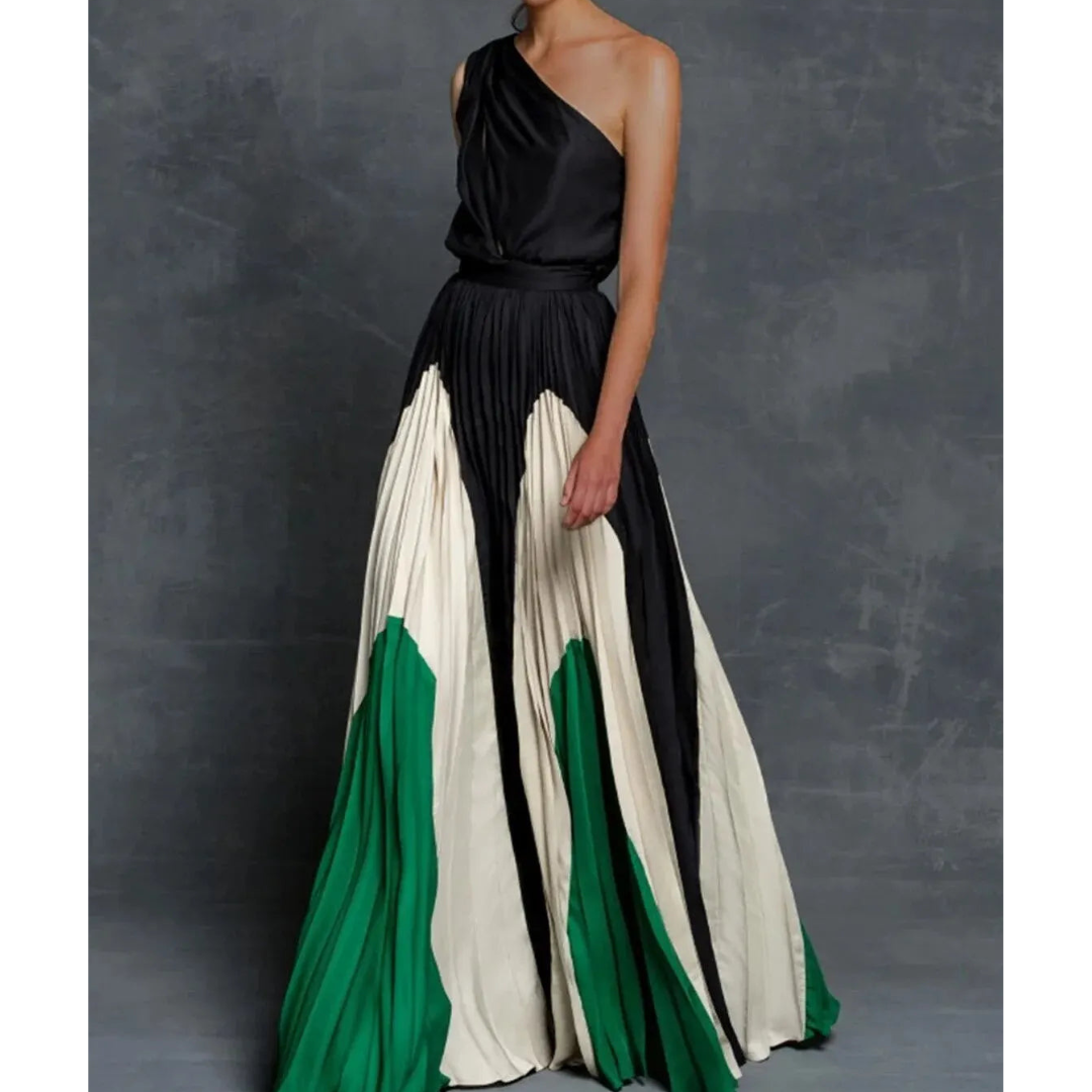 Isabelle's™ | Artistic One Shoulder Long Dress