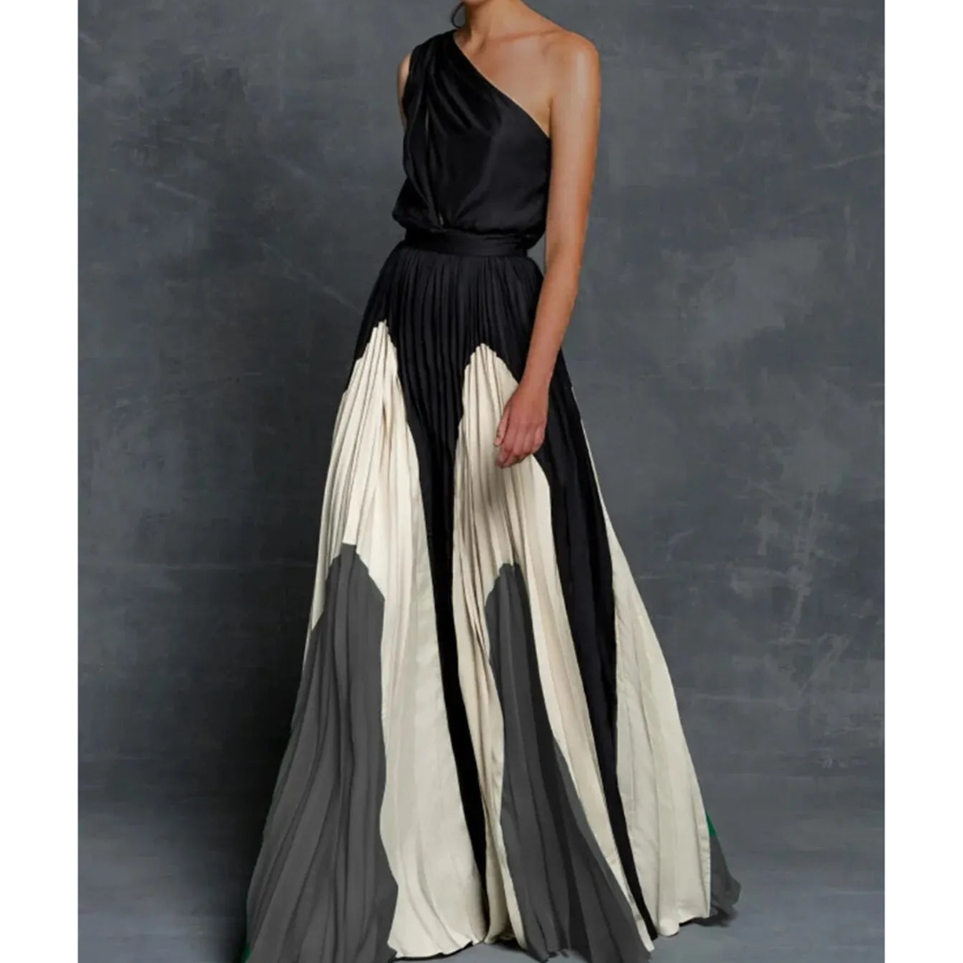 Isabelle's™ | Artistic One Shoulder Long Dress