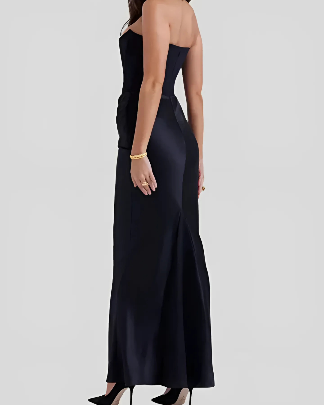 Isabelle's™ | Wedding Guest Draped Maxi Dress
