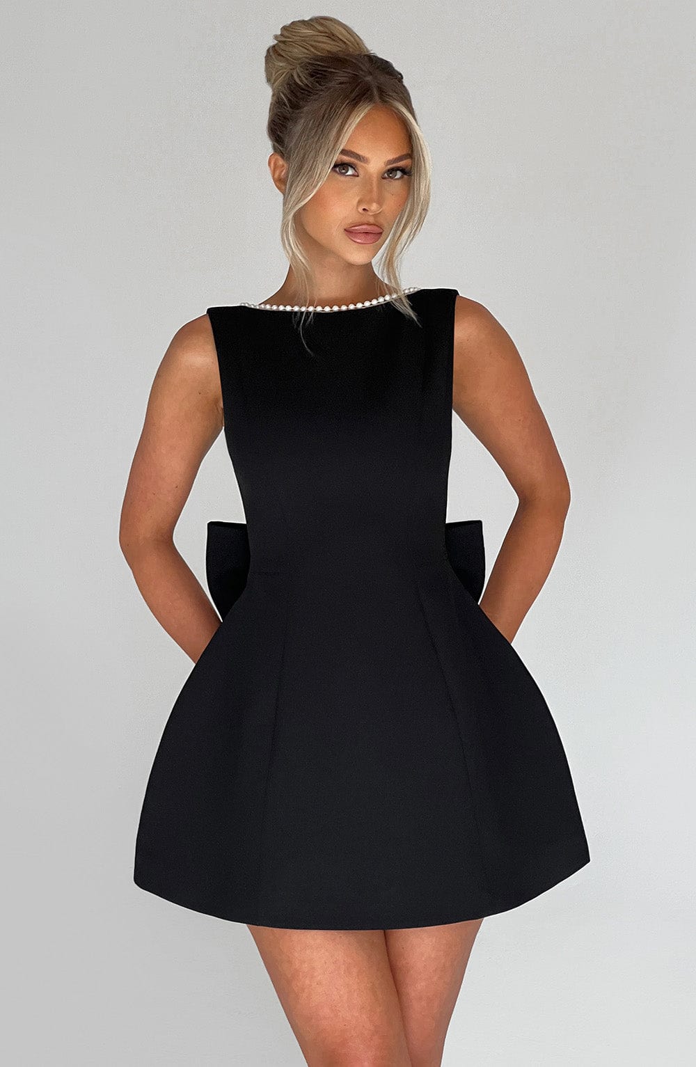 Isabelle's™ | Wedding Guest Structured Mini Dress
