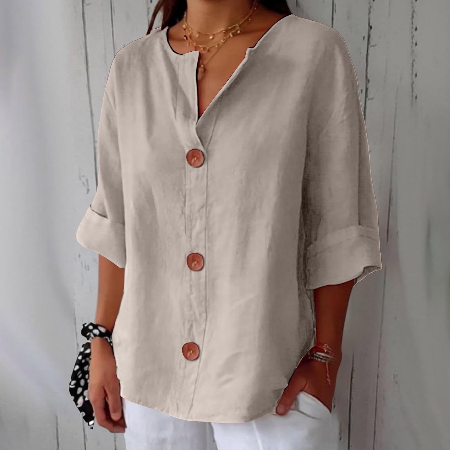 Isabelle's™ | Loose-fitting Elegant Blouse