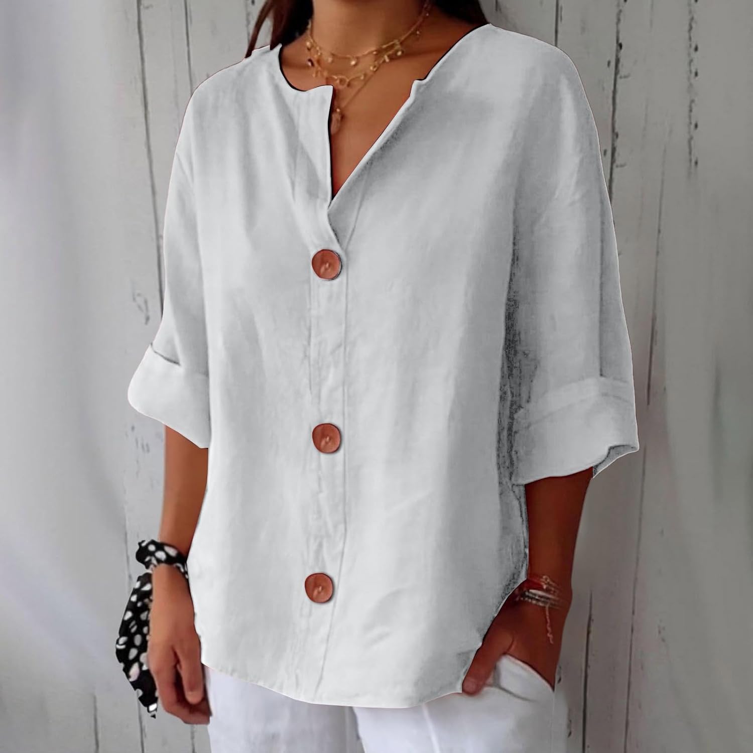 Isabelle's™ | Loose-fitting Elegant Blouse