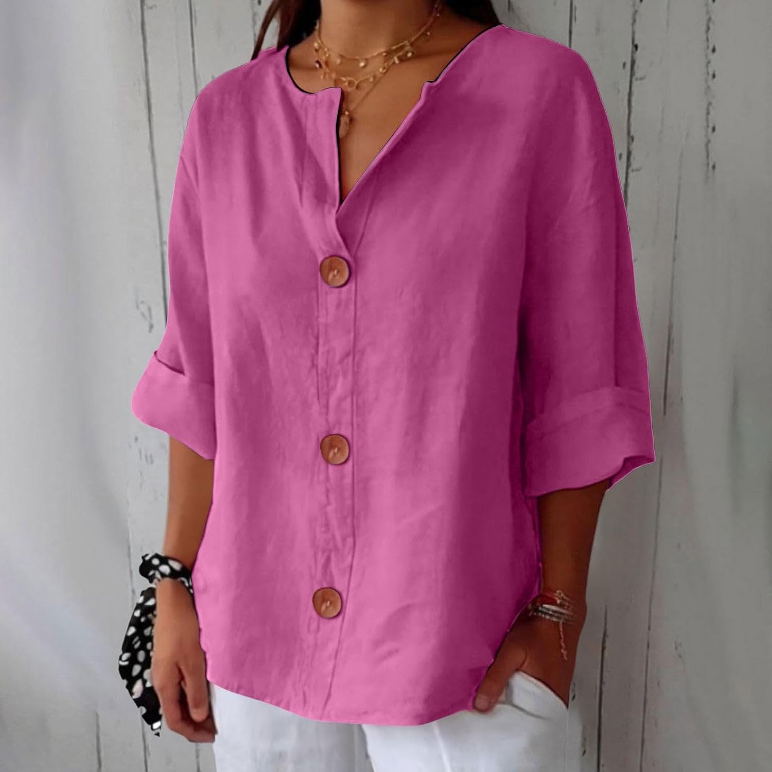 Isabelle's™ | Loose-fitting Elegant Blouse