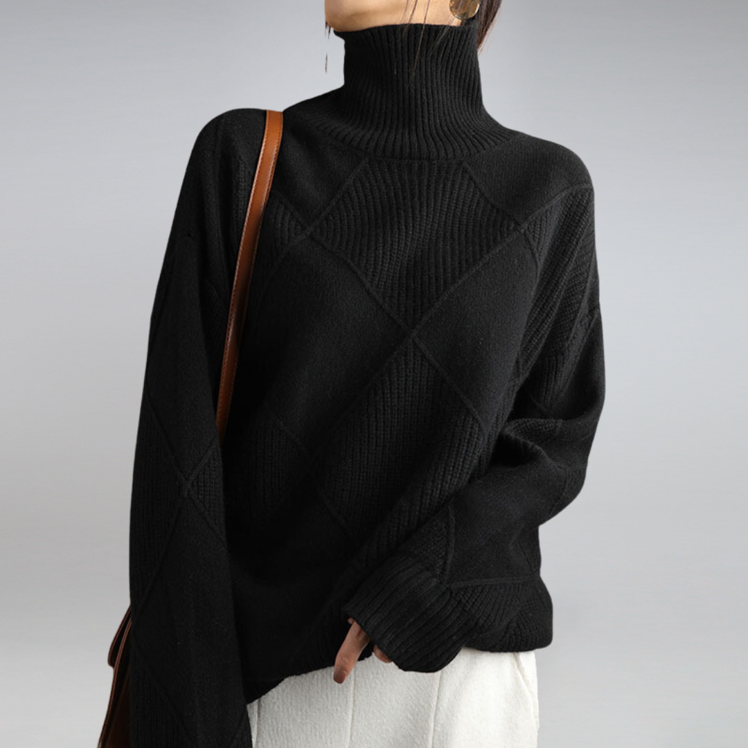 Isabelle's™ | Winter Turtleneck Knit Sweater