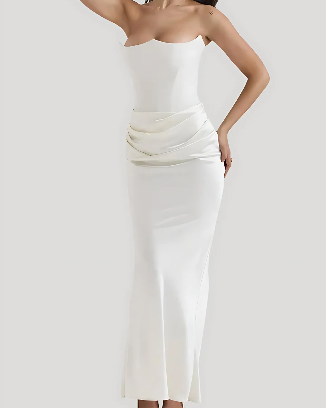 Isabelle's™ | Wedding Guest Draped Maxi Dress