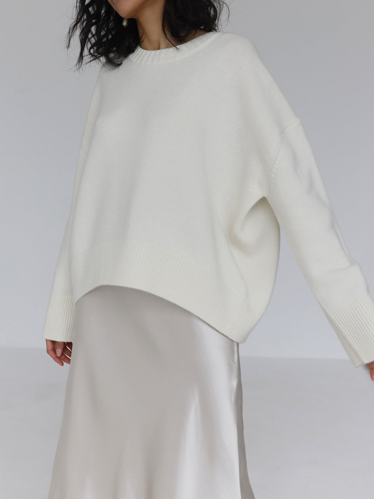 Isabelle's™ | Winter Oversized Knit Pullover Sweater