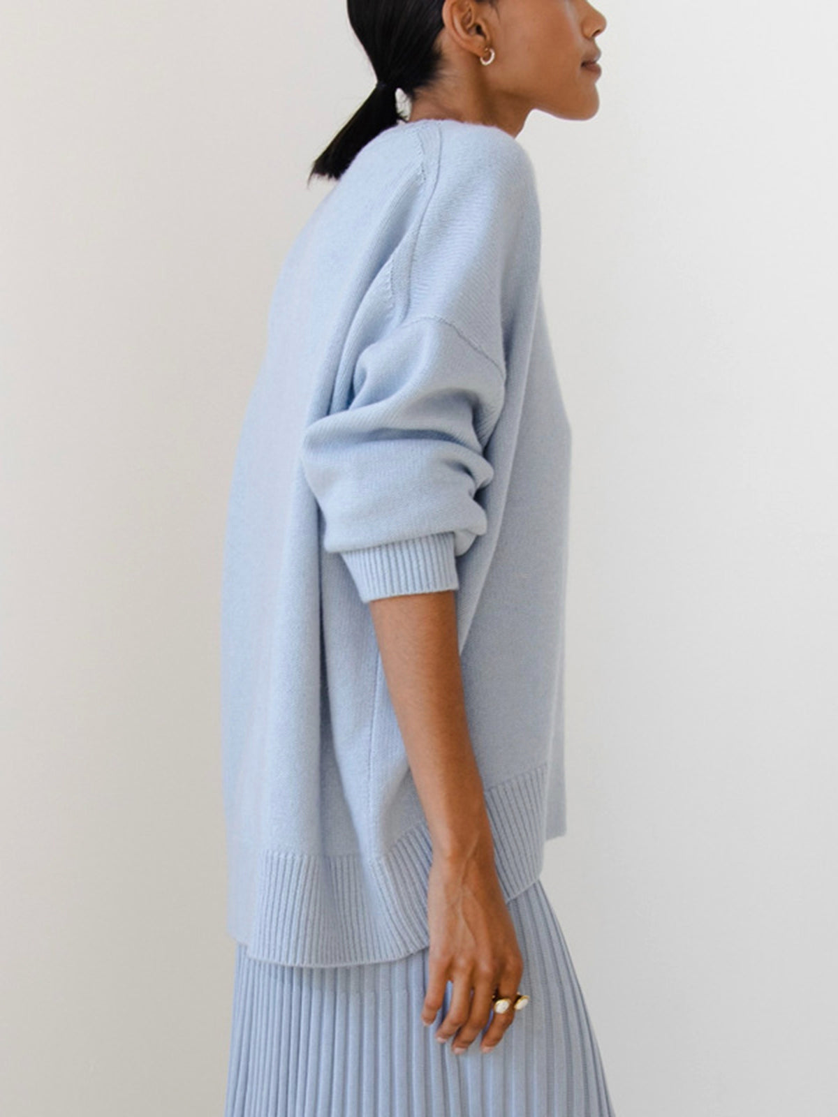 Isabelle's™ | Winter Oversized Knit Pullover Sweater