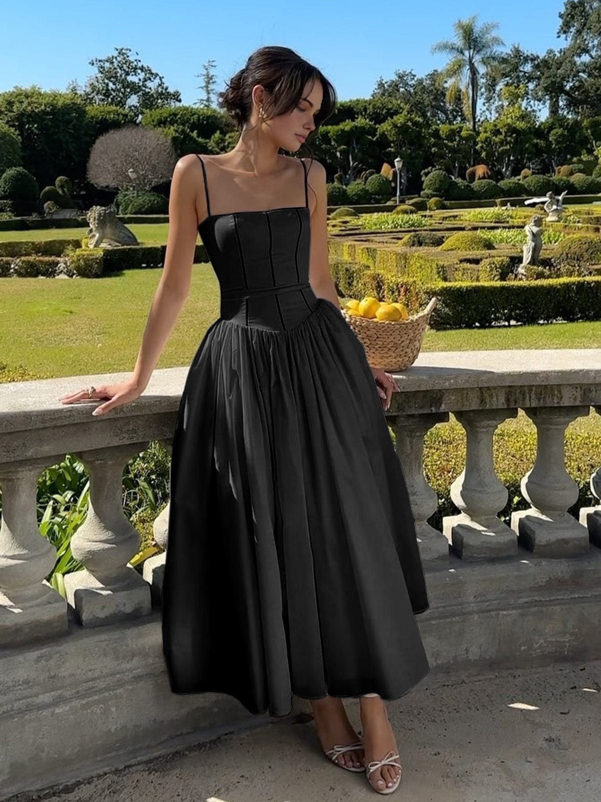 Isabelle's™ | Wedding Guest Corset Midi Dress