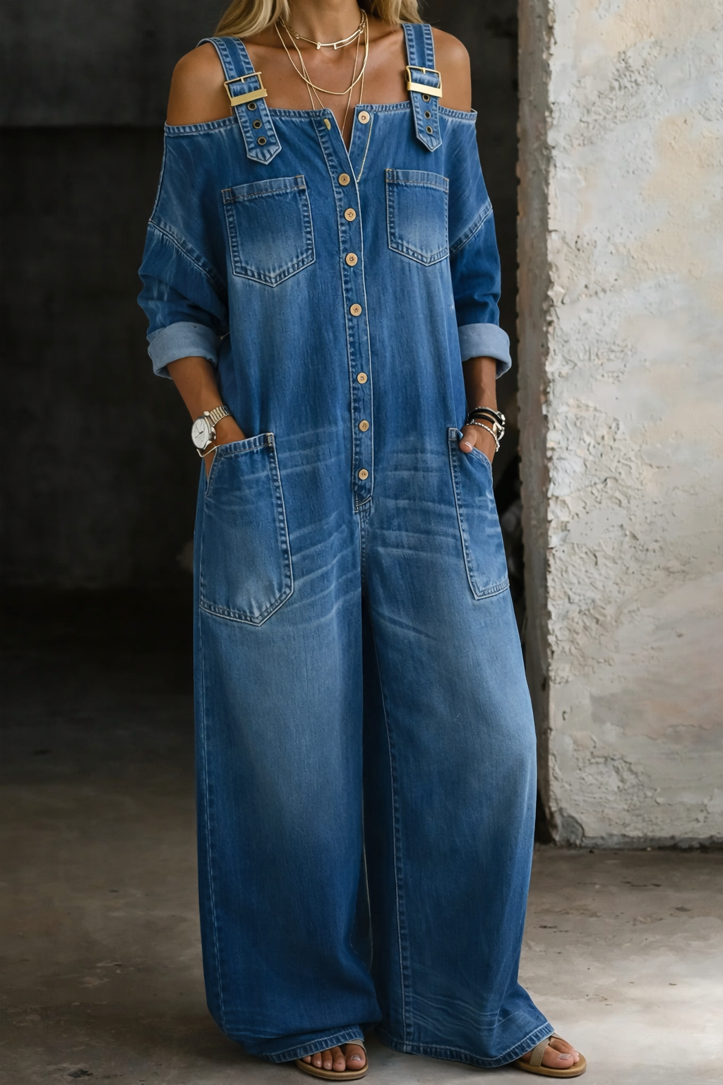 Isabelle's™ | Off Shoulder Jumpsuit