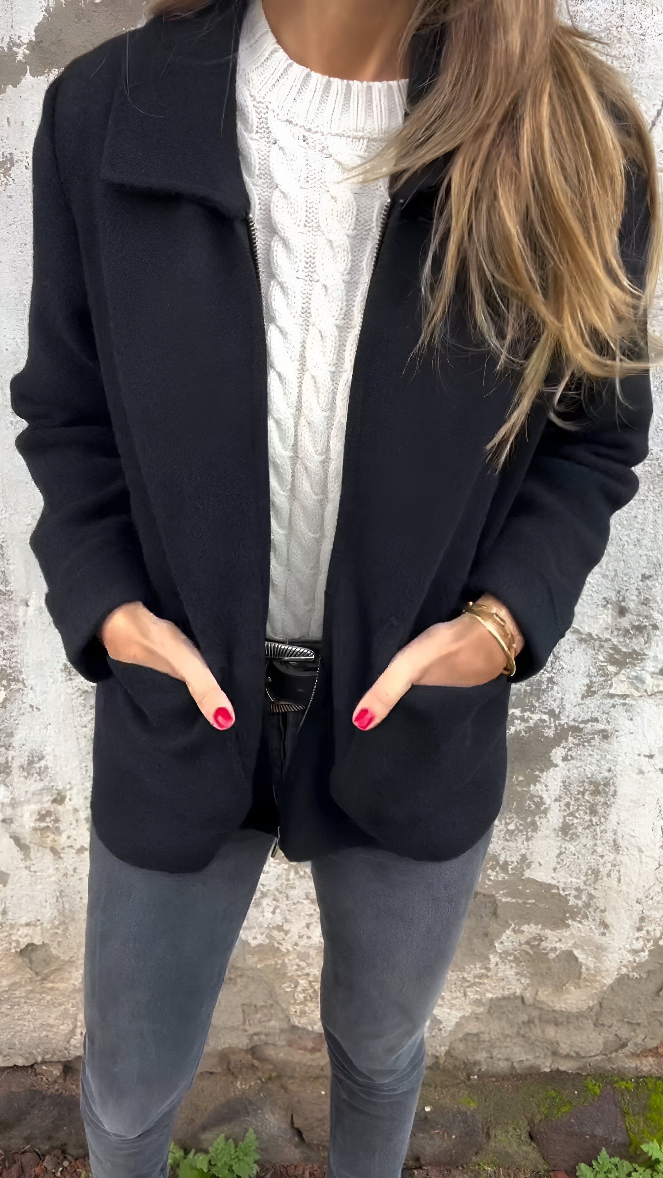 Isabelle's™ | Stylish Lapel Zipper Jacket