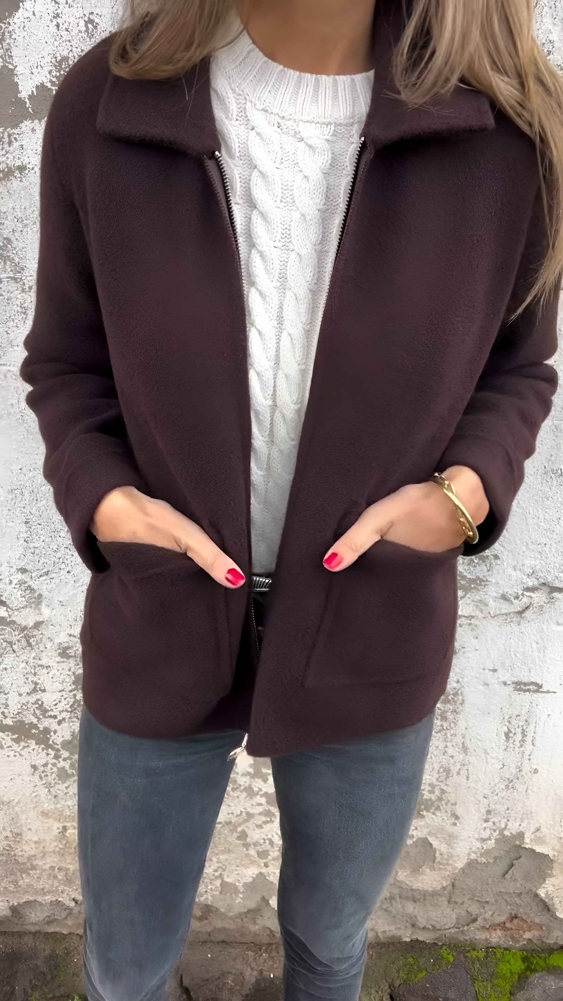 Isabelle's™ | Stylish Lapel Zipper Jacket