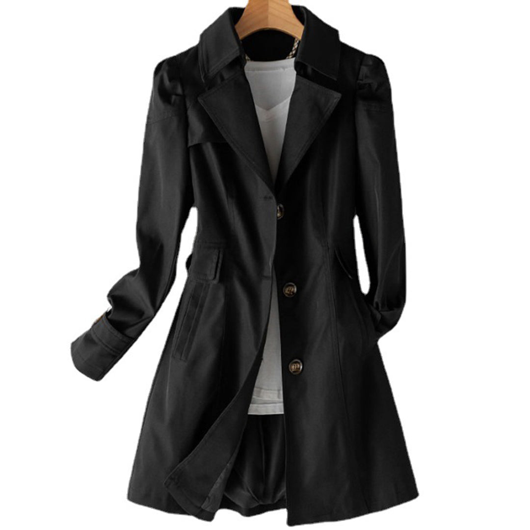 Isabelle's™ | Classic Double-Breasted Trench Coat