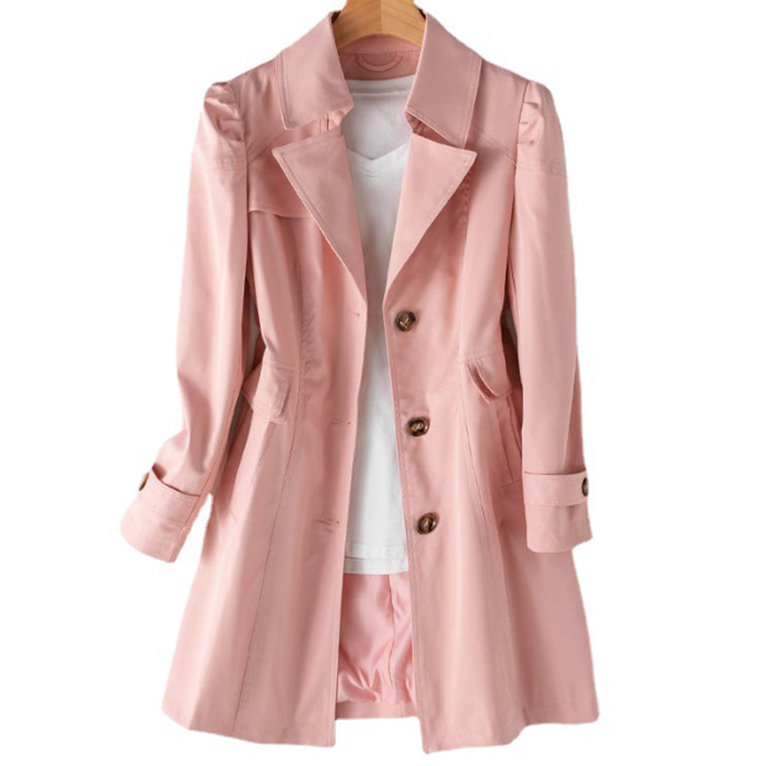 Isabelle's™ | Classic Double-Breasted Trench Coat