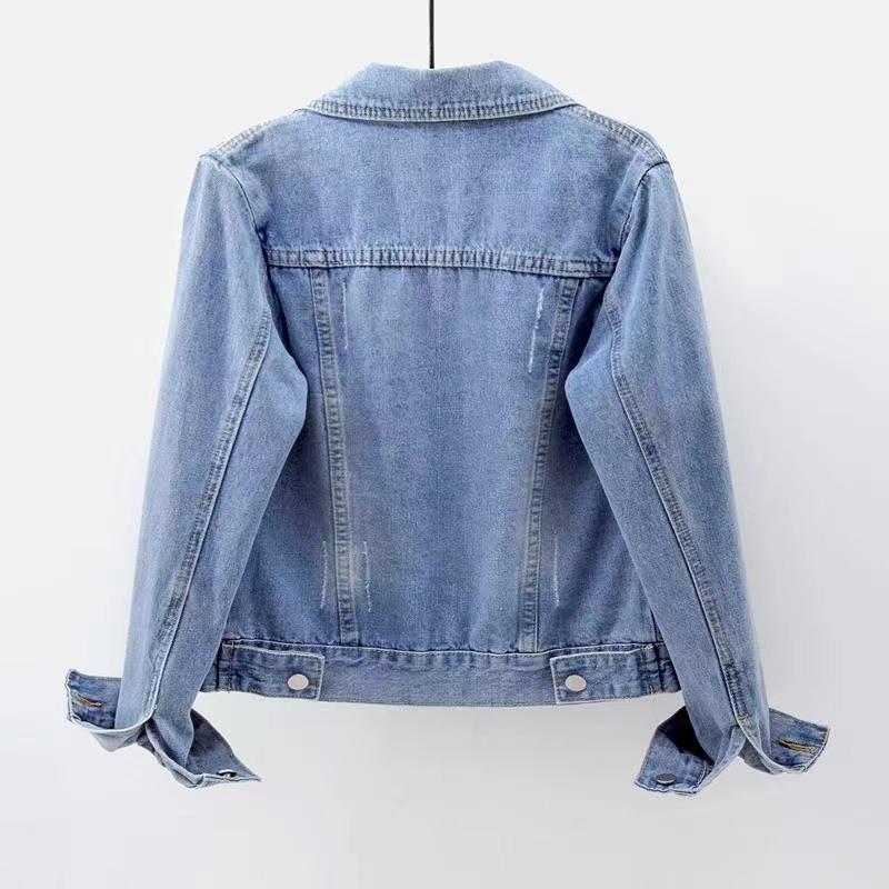 Isabelle's™ | Single-Breasted Denim Jacket