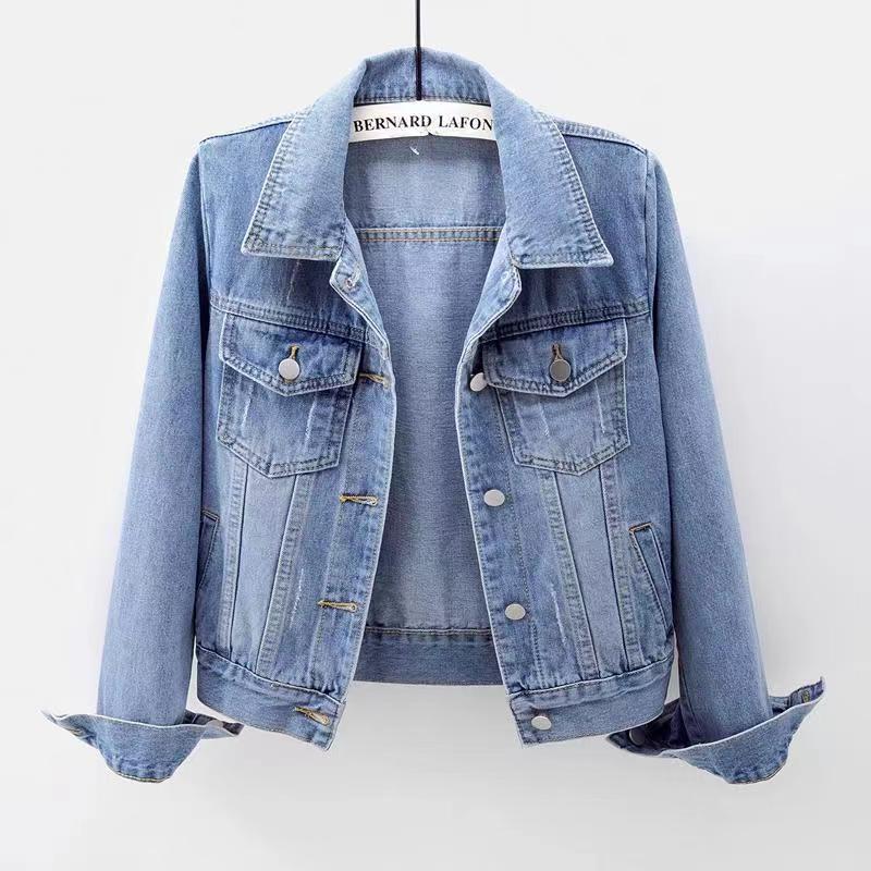Isabelle's™ | Single-Breasted Denim Jacket
