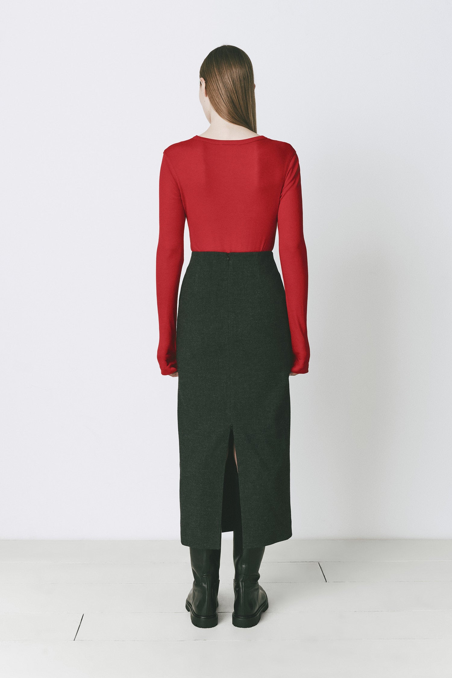 Clef Long Sleeve Crewneck Top