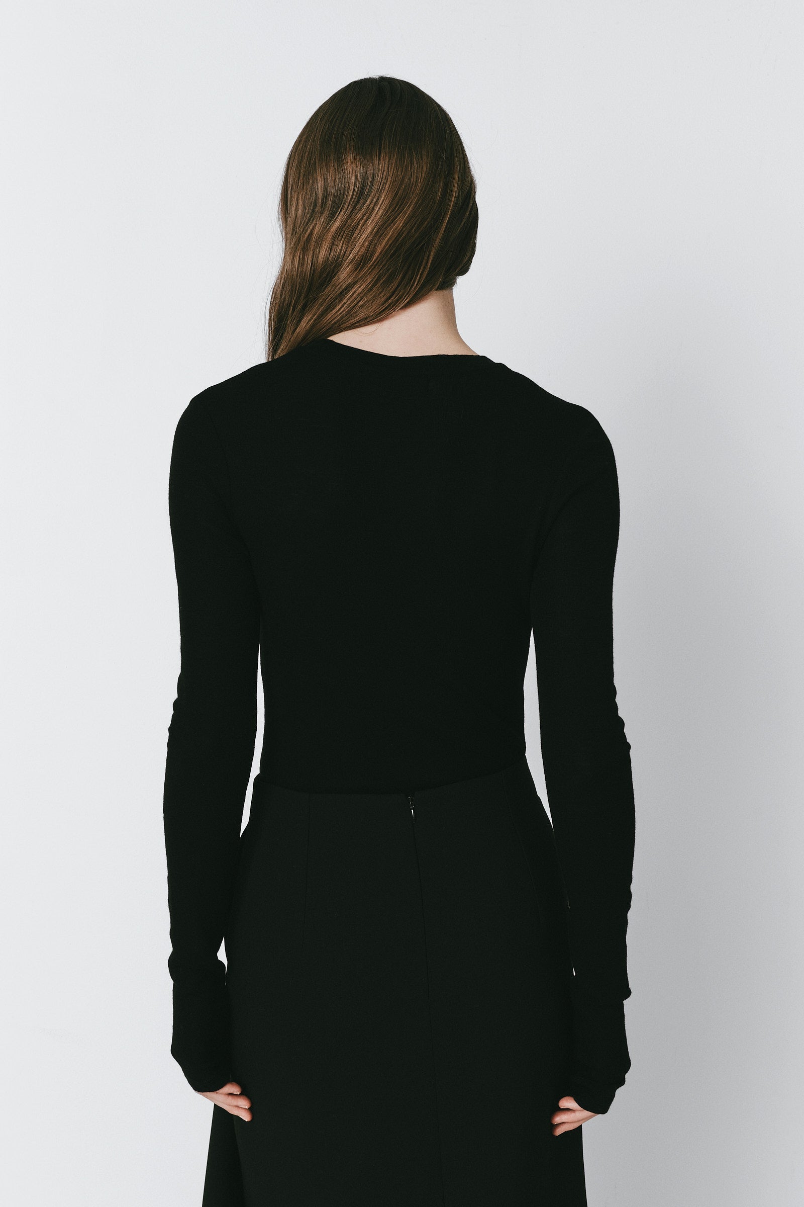 Oudine Sheer Wool Top