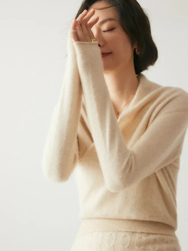 Isabelle's™ | Elegant Wrap Crossover Chic Sweater