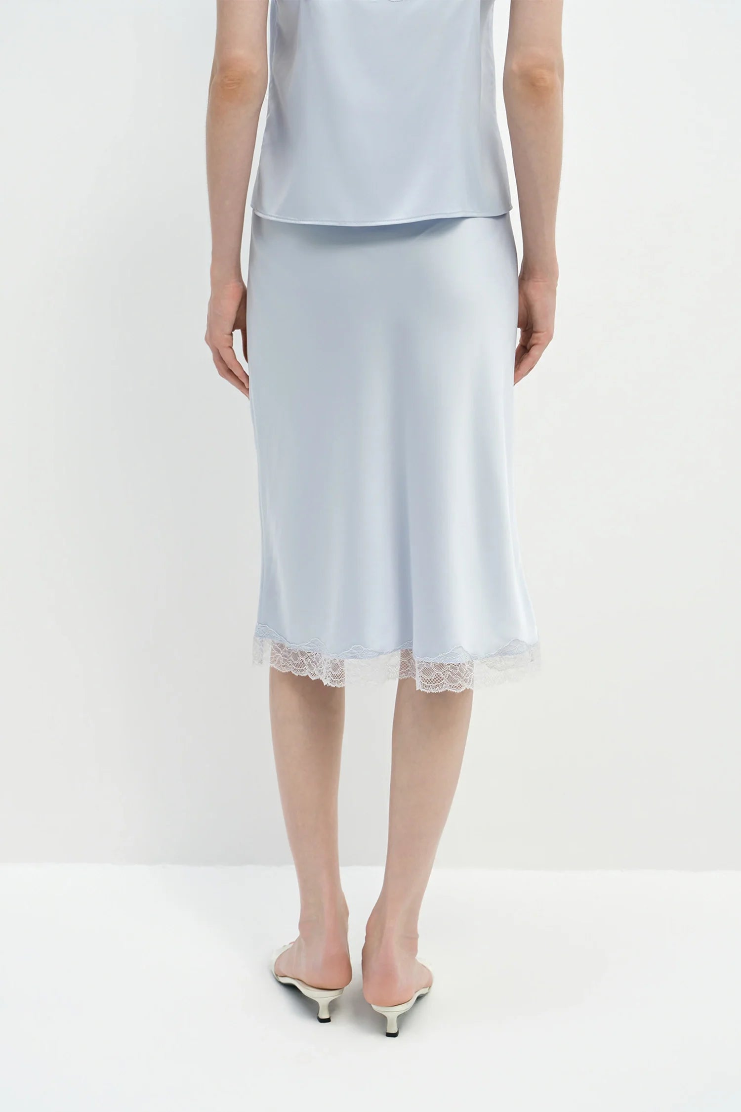 Alva Lace Hem Skirt