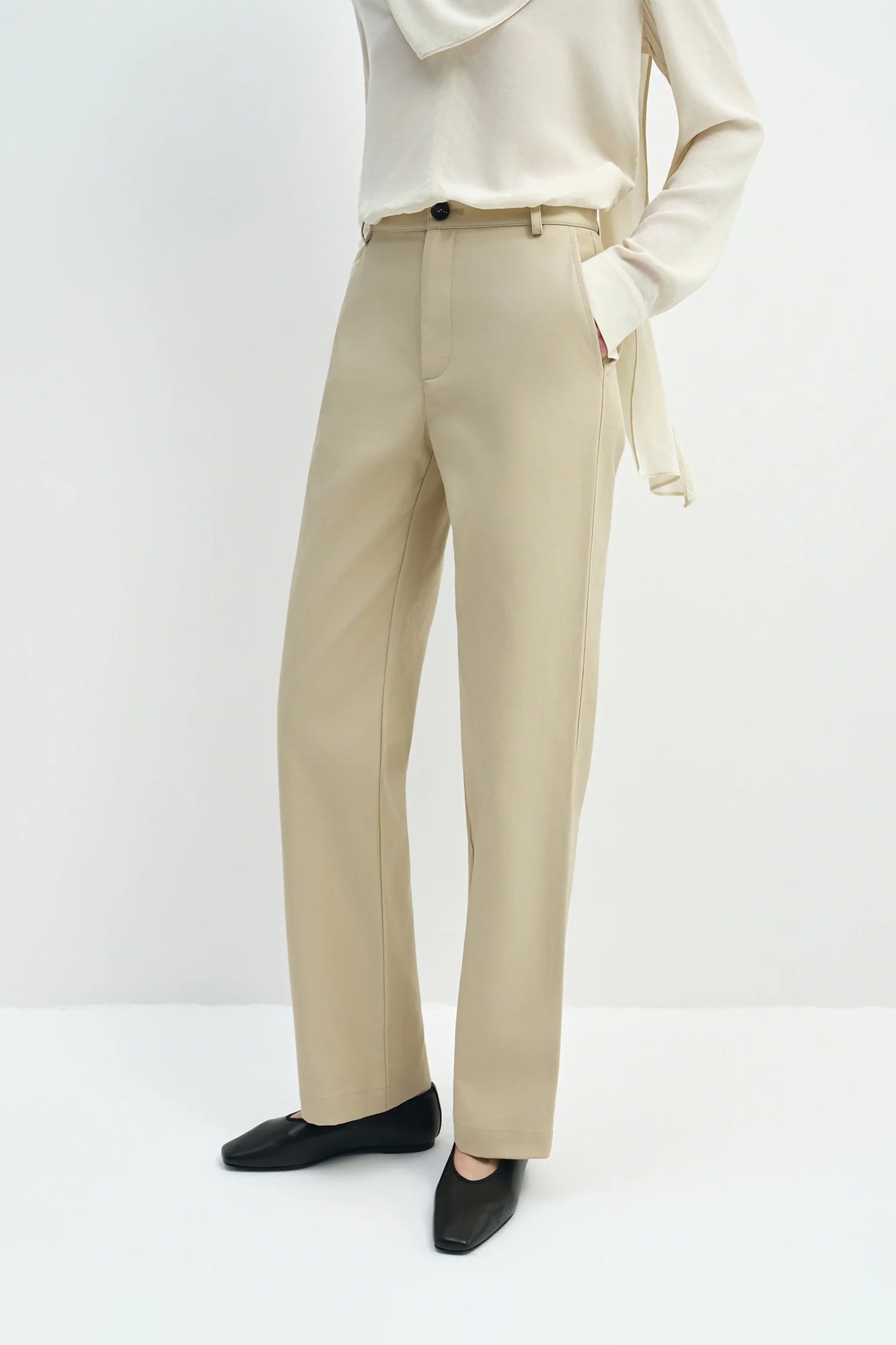 Orielle Cotton Twill Pant