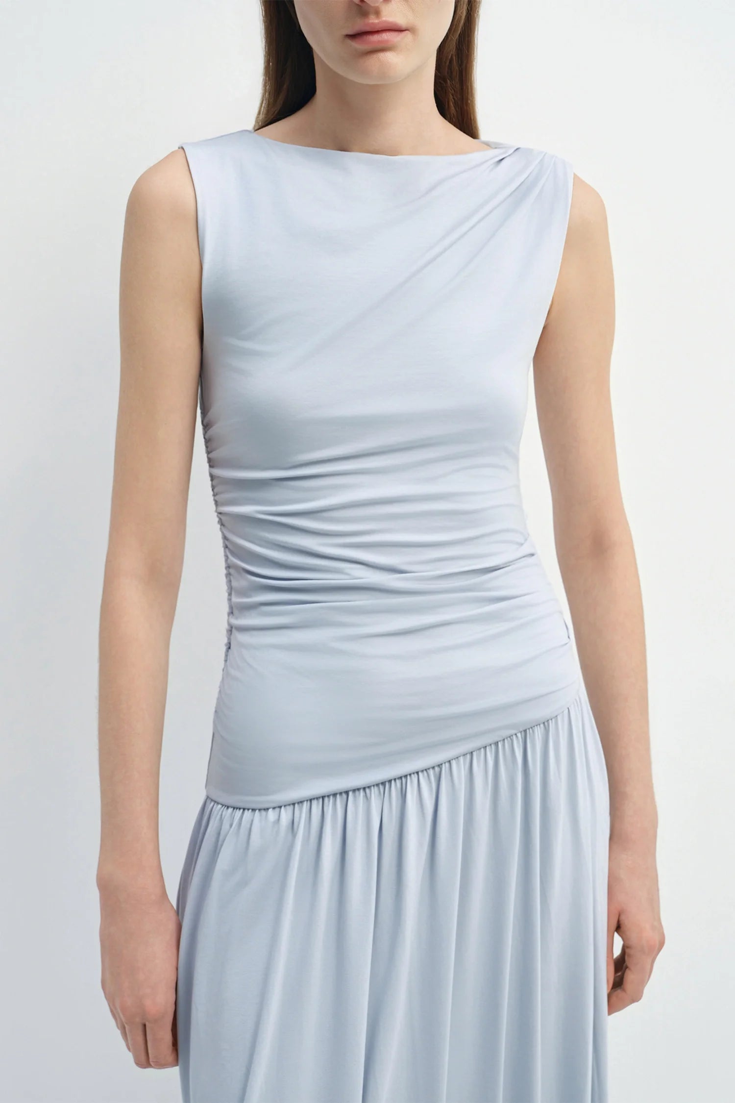 Vioness Draped Jersey Dress