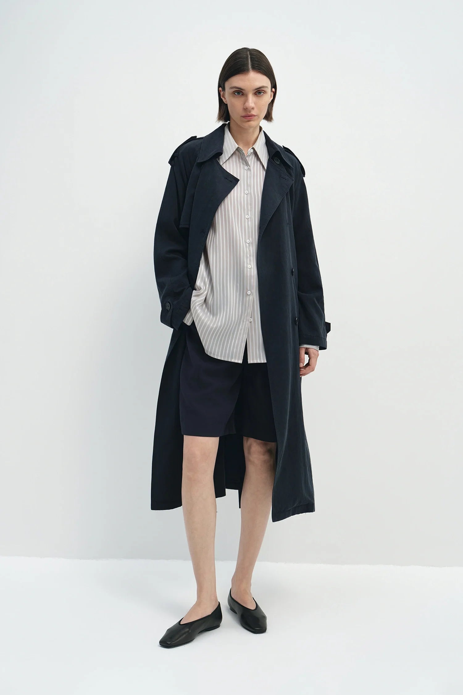 Elva Belted Trench Coat