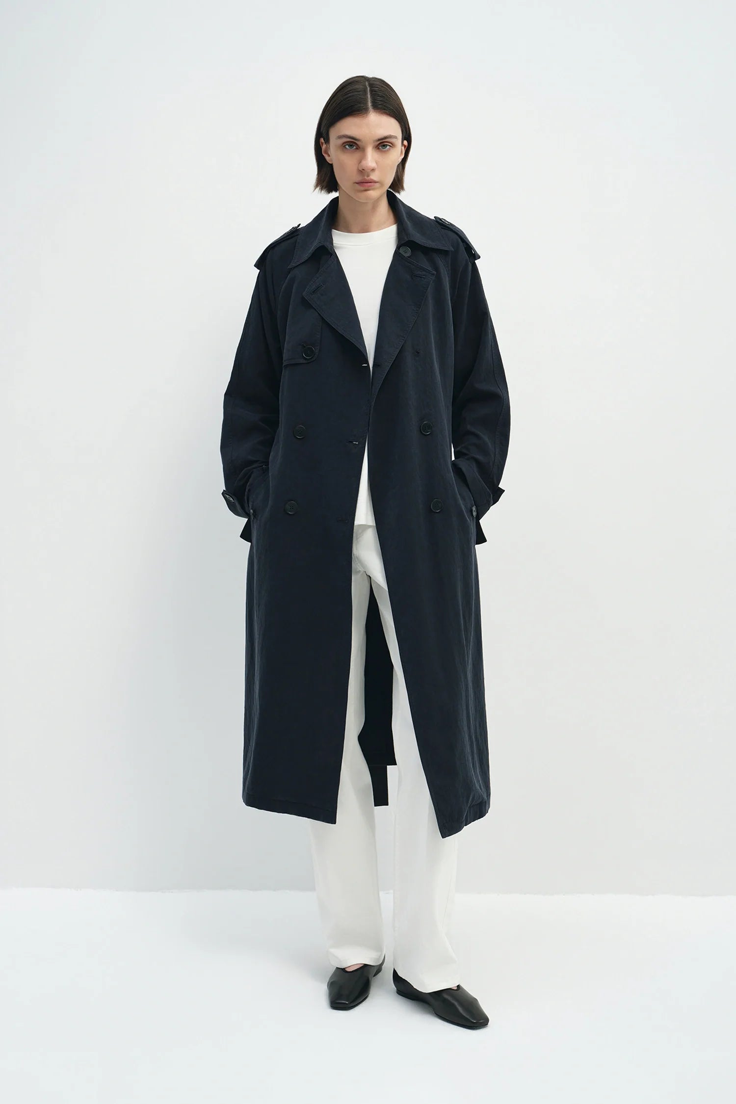 Elva Belted Trench Coat