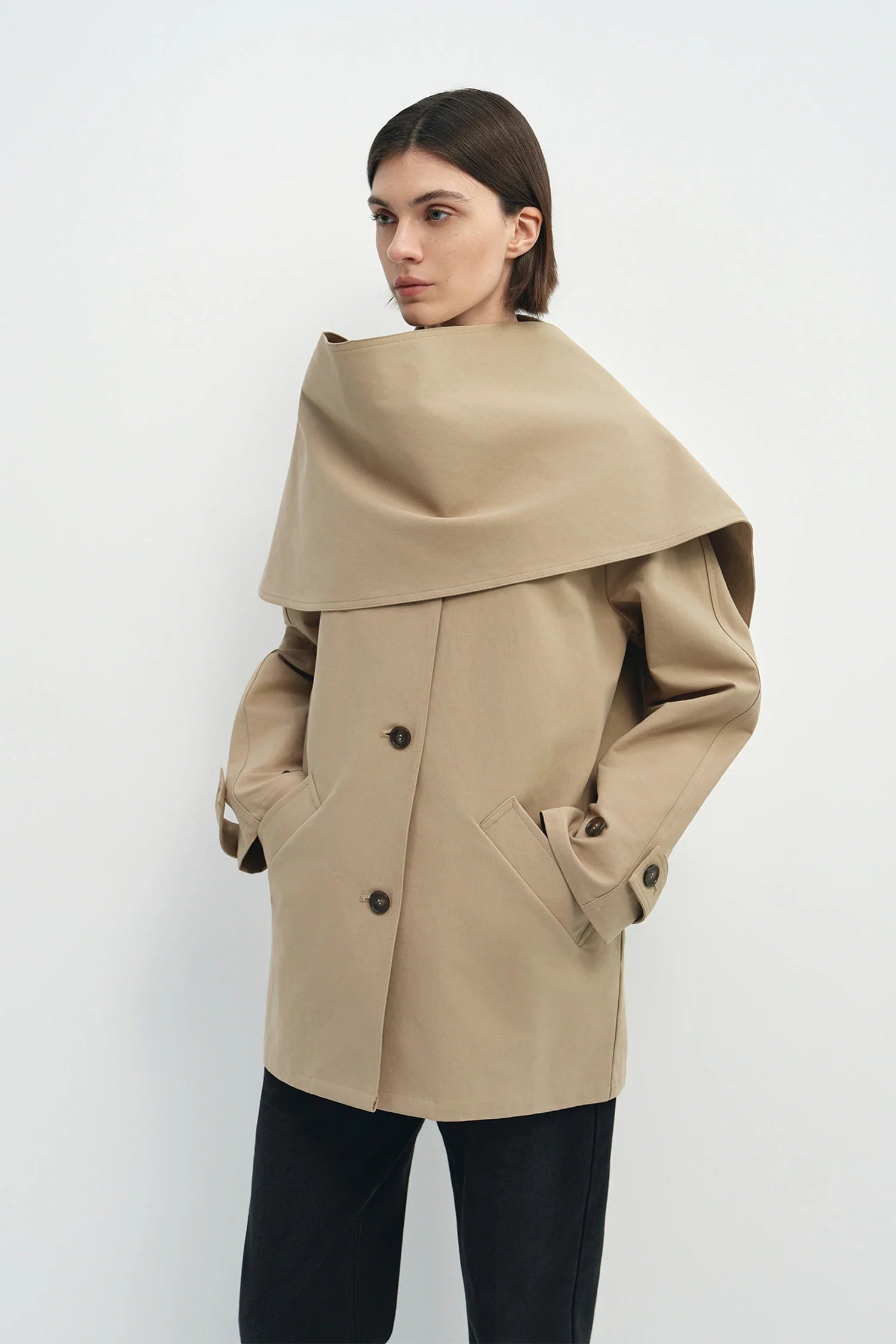 Meline Scarf Jacket