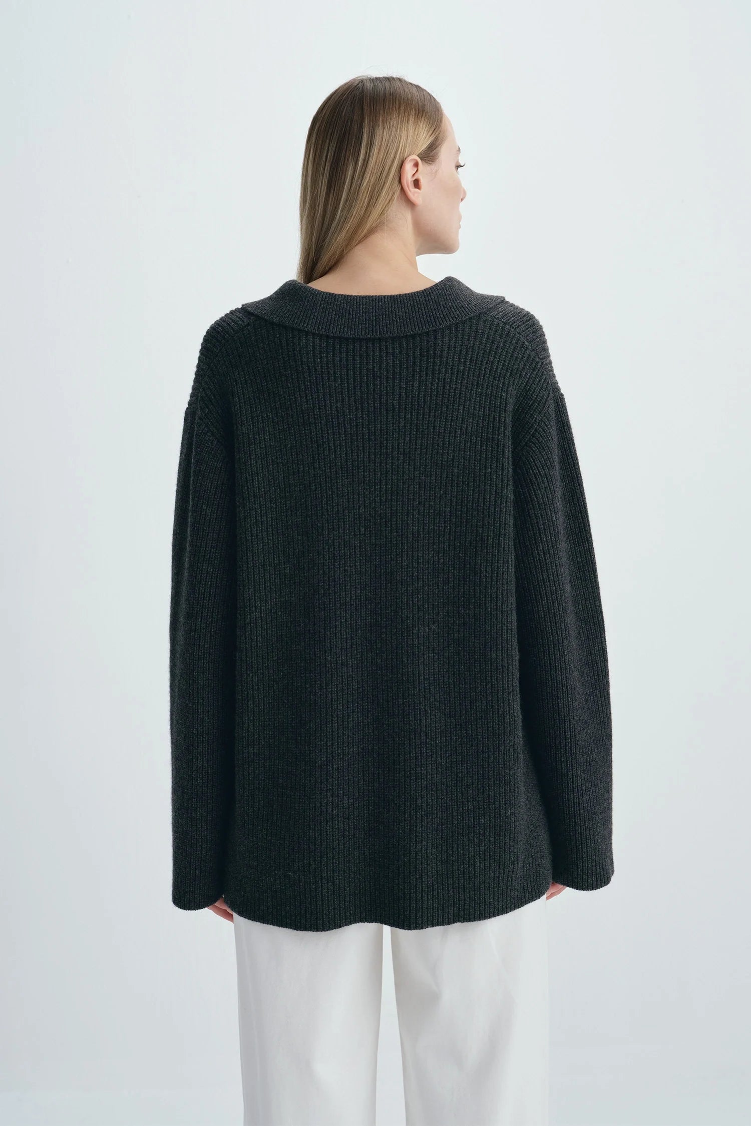 Crémieux Boxy Polo Sweater