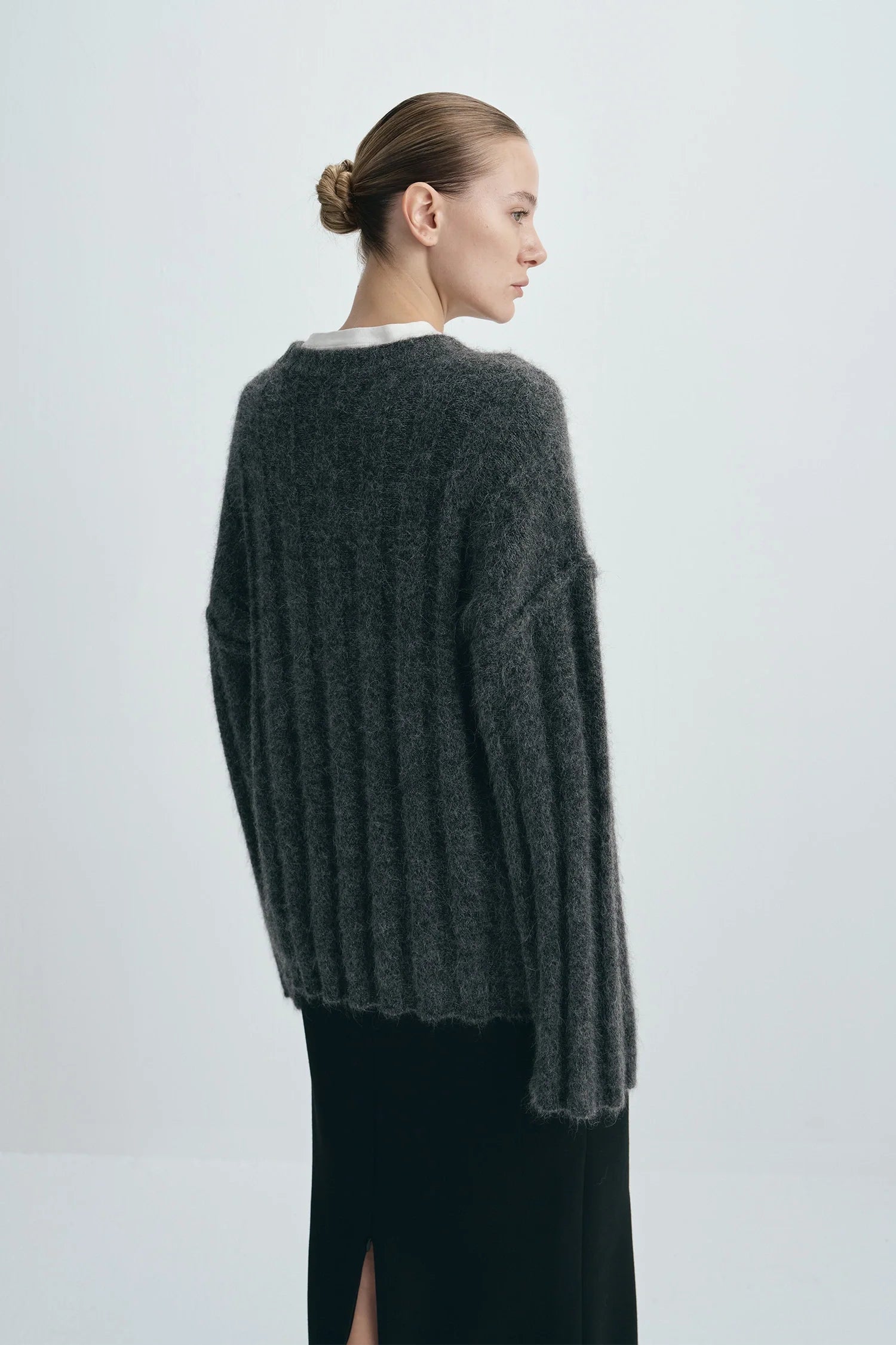 Vendome Wide Rib Boxy Sweater