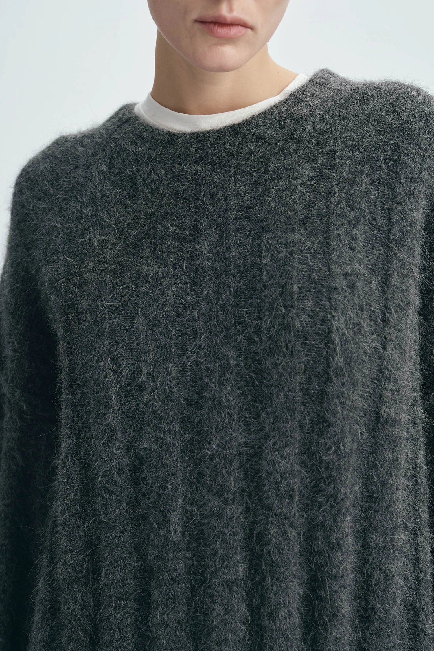 Vendome Wide Rib Boxy Sweater