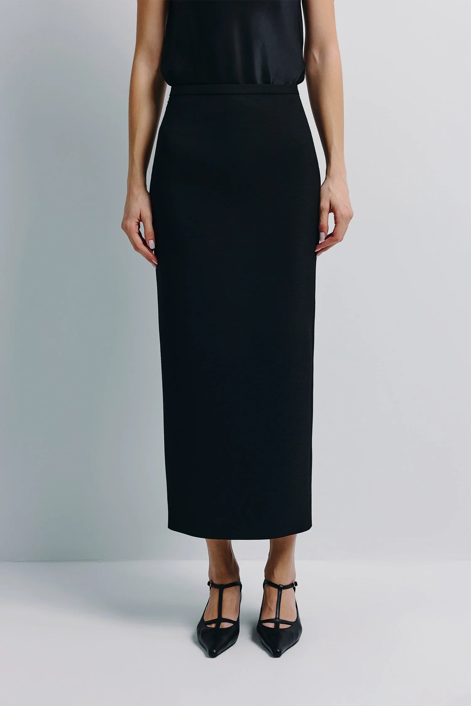 Roux Midi Pencil Skirt
