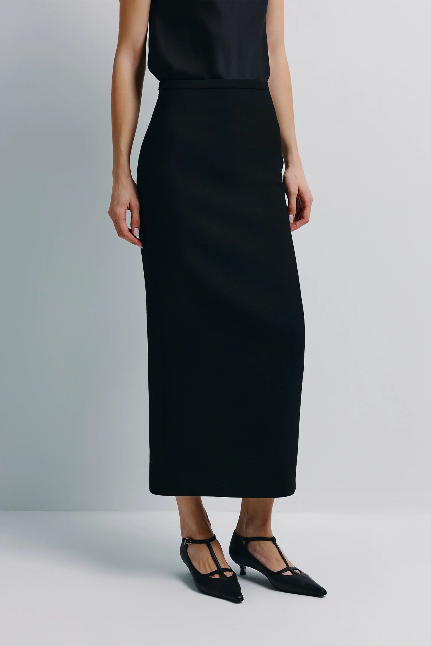 Roux Midi Pencil Skirt