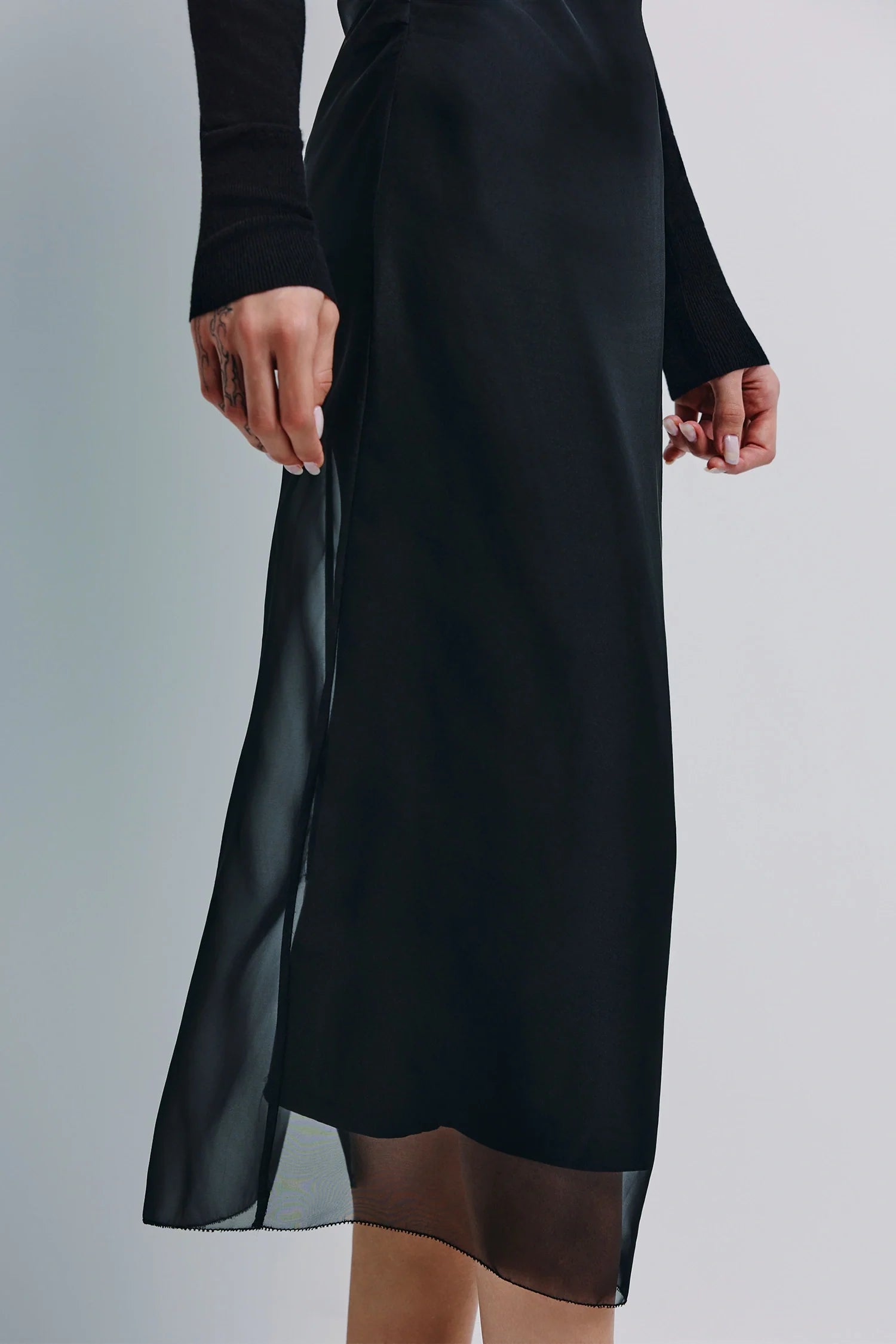 Viv Double Layered Organza Skirt