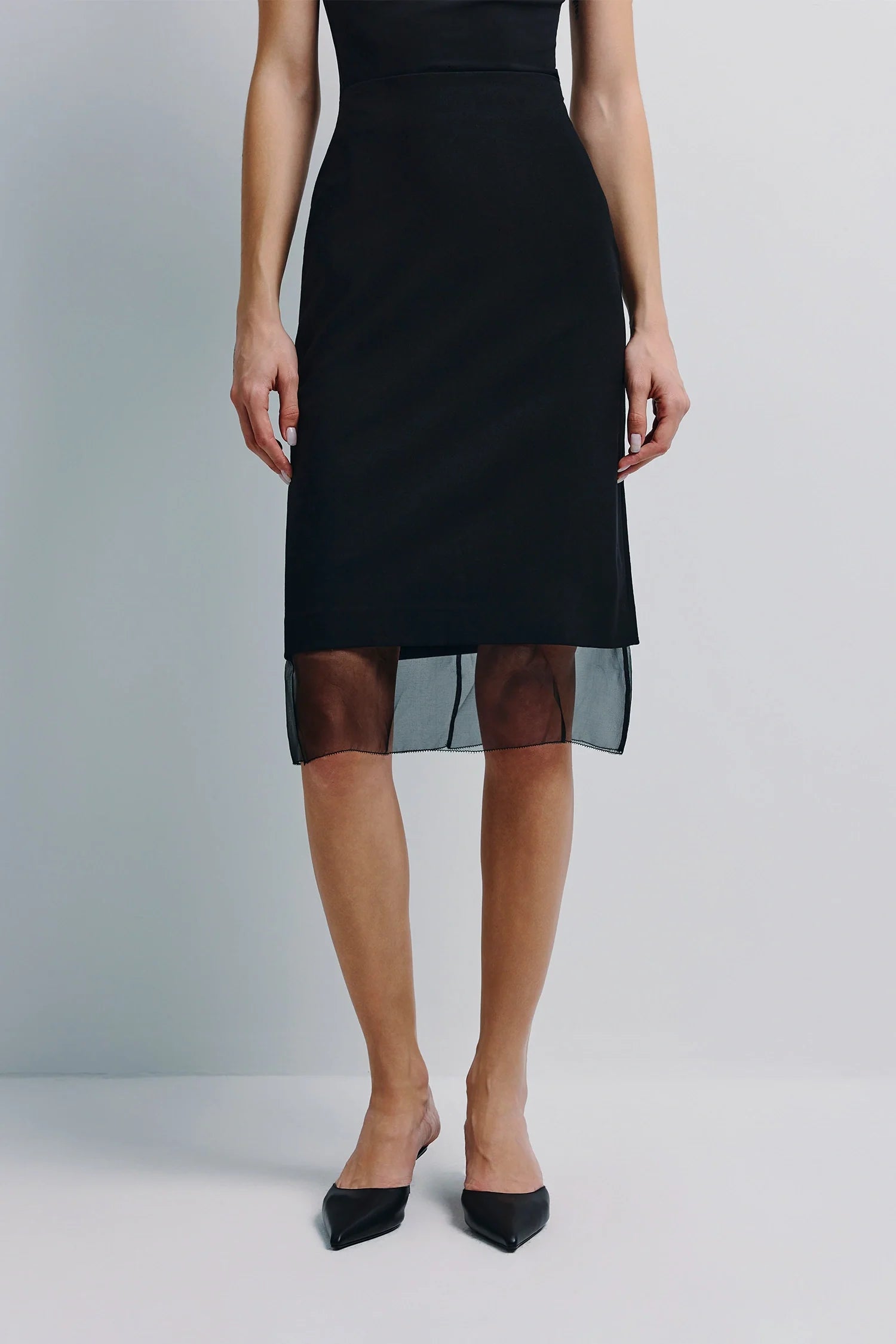 Mille Organza Insert Skirt