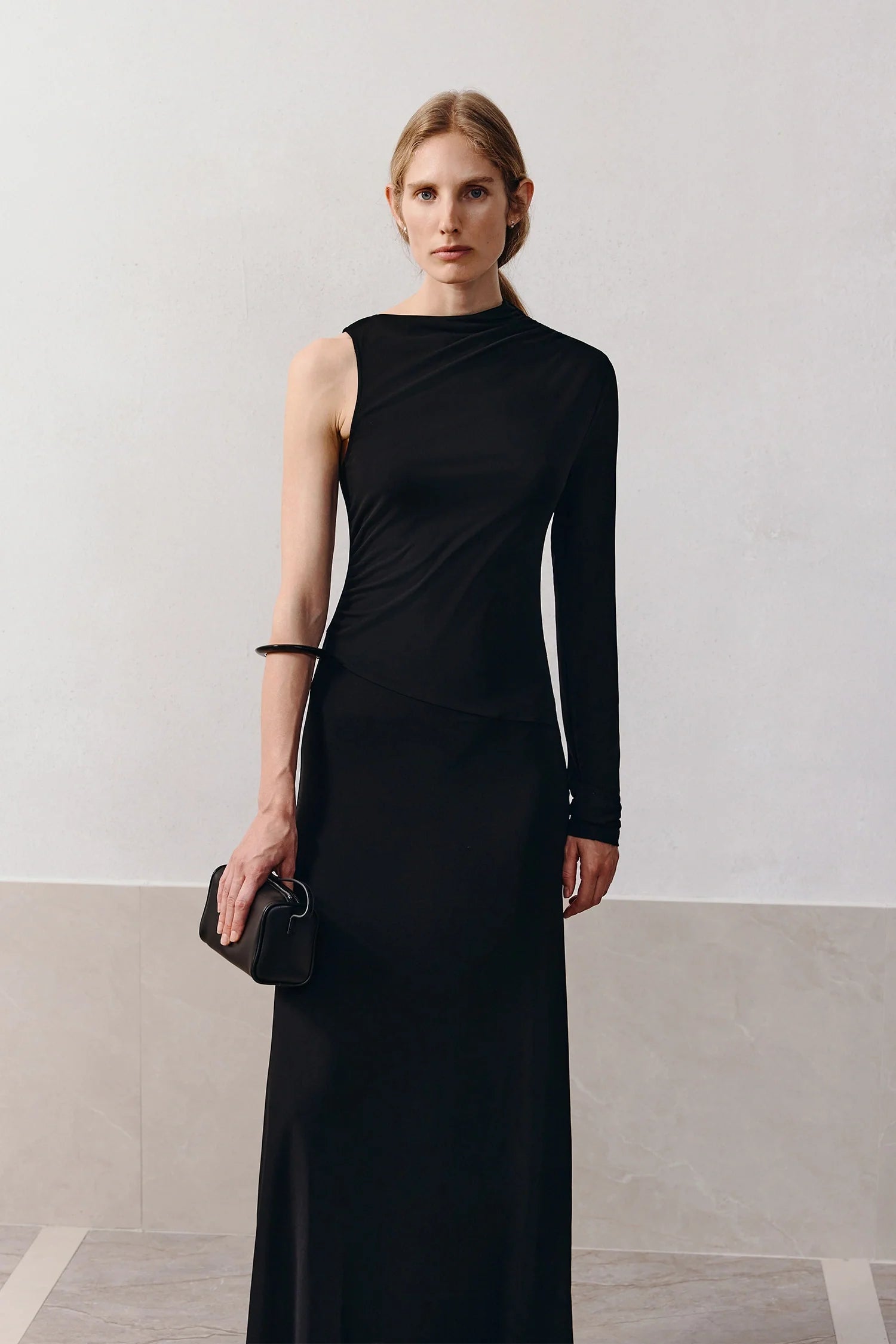 Blaine Draped Maxi Dress