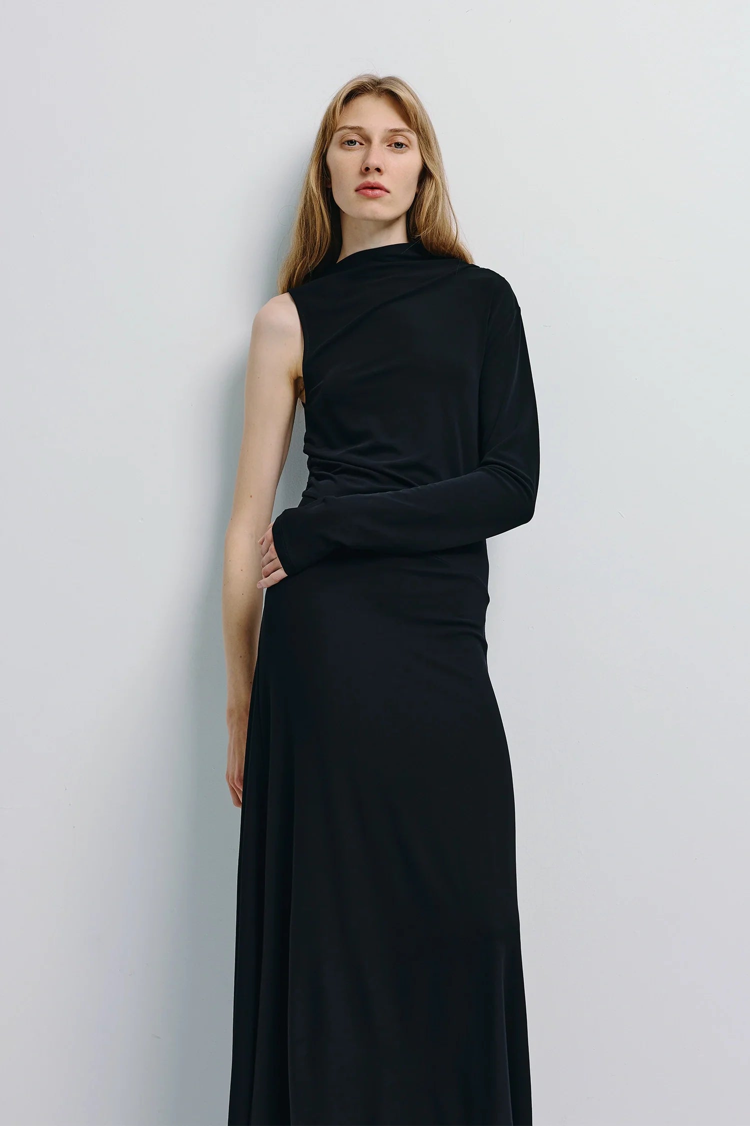 Blaine Draped Maxi Dress