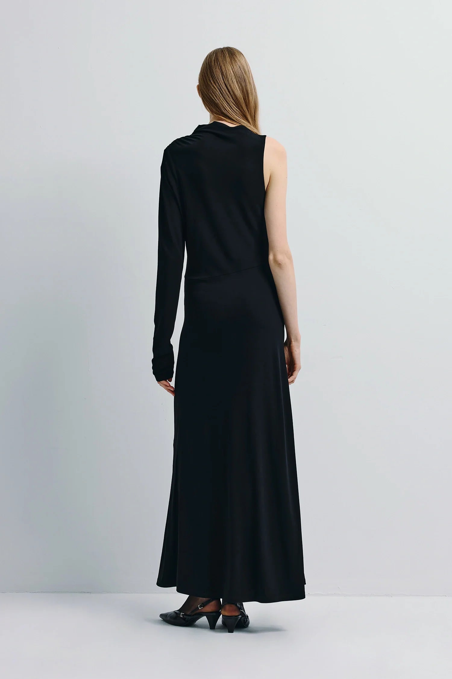 Blaine Draped Maxi Dress