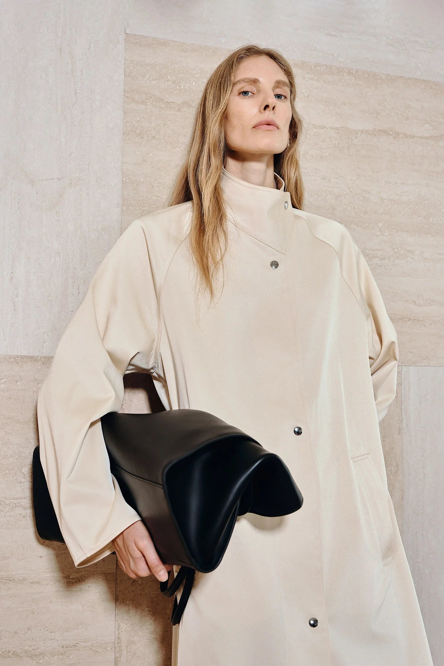 Anne Satin Coat