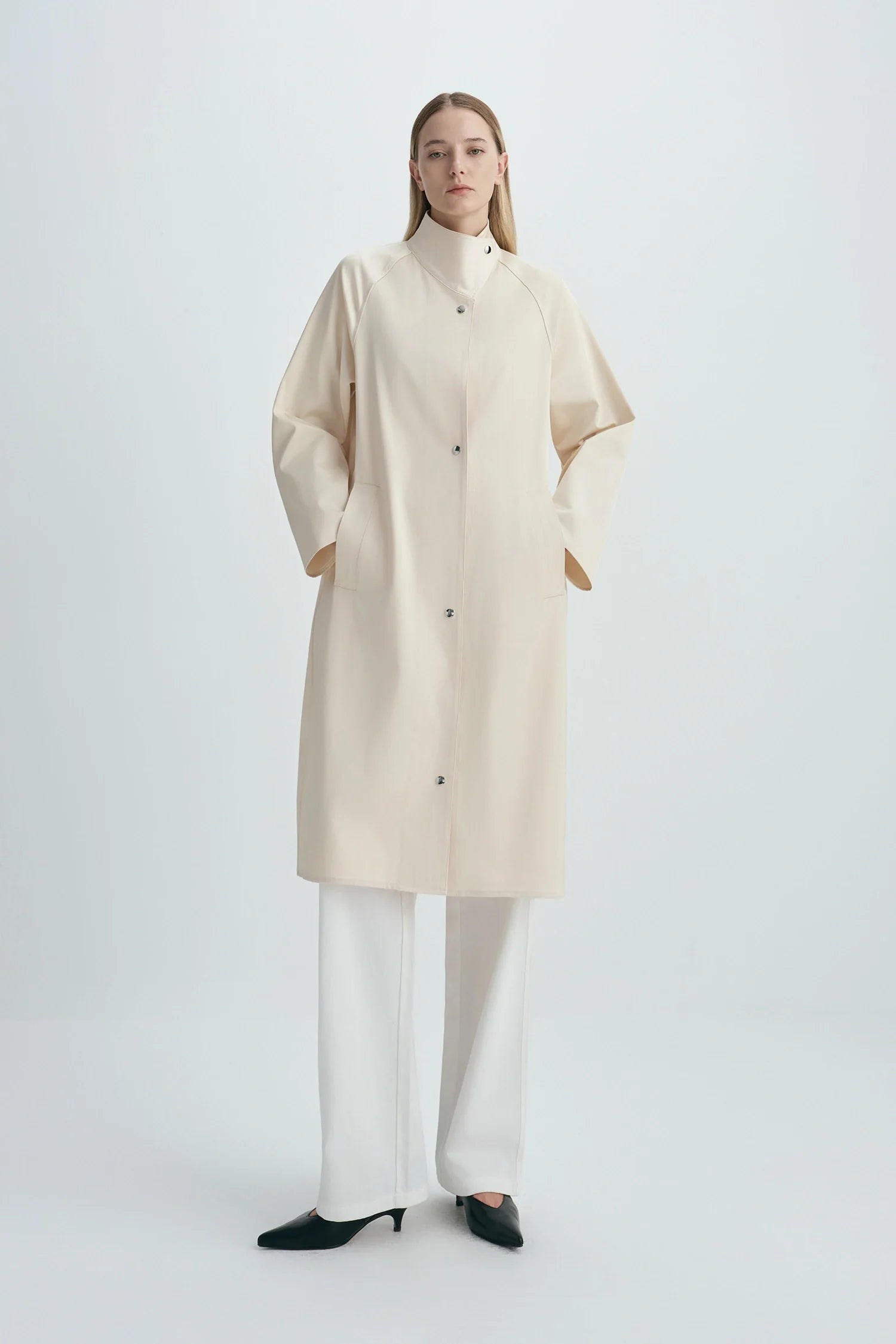 Anne Satin Coat