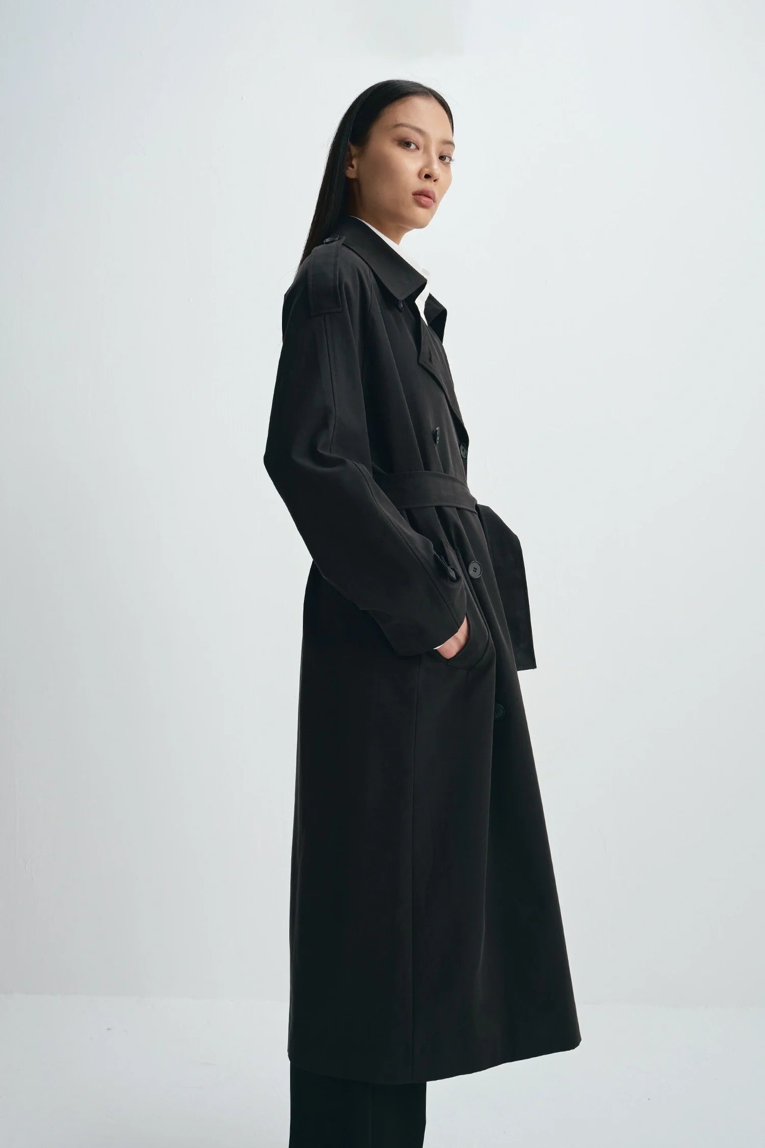 Lea Belted Trench Coat