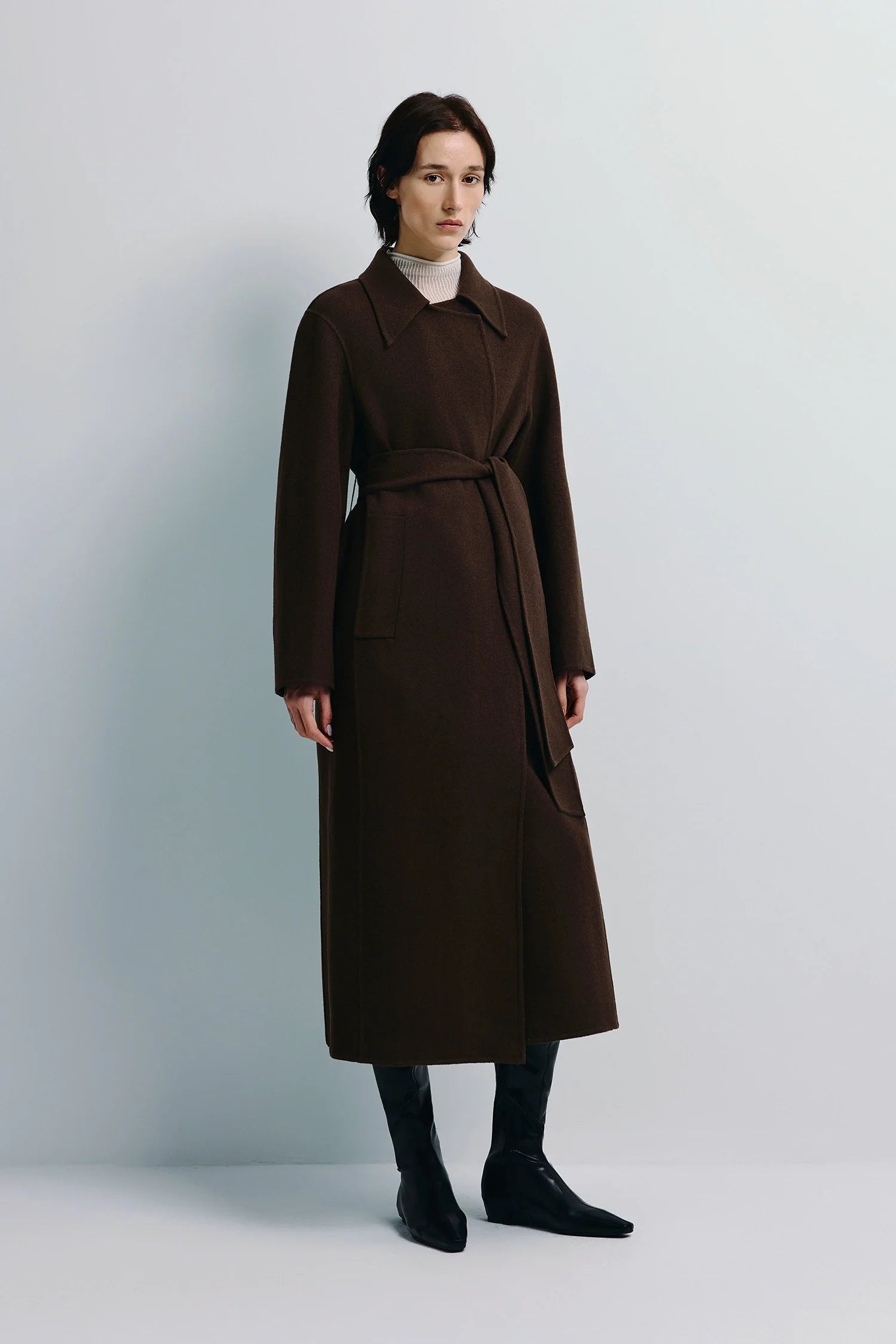 Kerrie Belted Handmade Coat